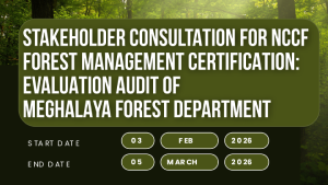 Stakeholder Consultation For NCCF Forest...